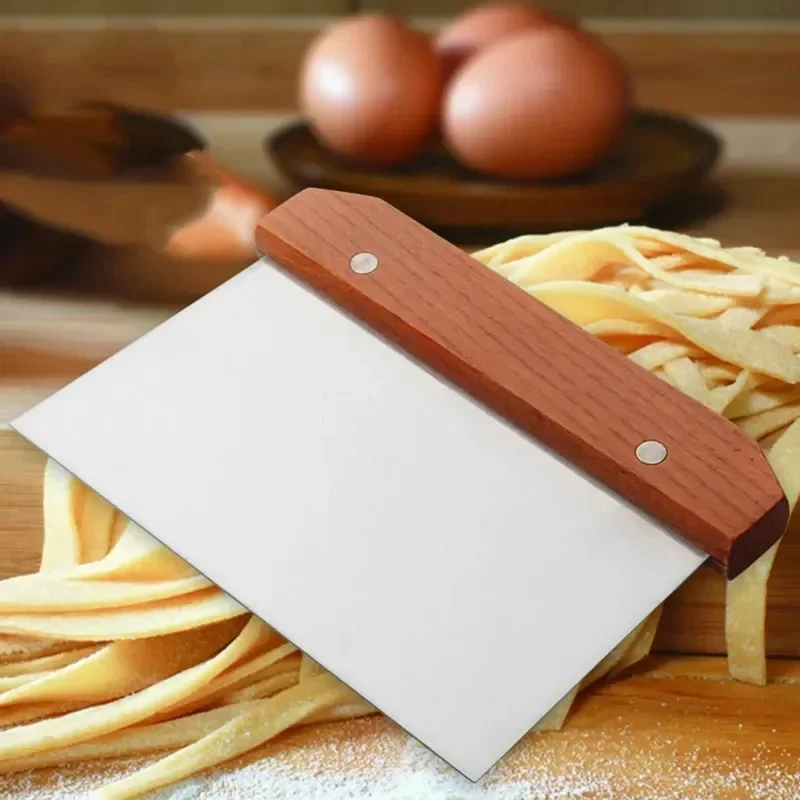 Okonomiyaki Spatula - Stainless Steel Pasty Cutters Noodle Knife