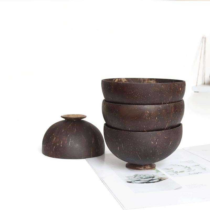 1pcs Natural Coconut Bowl Spoo - Dim Sum Basket review and price