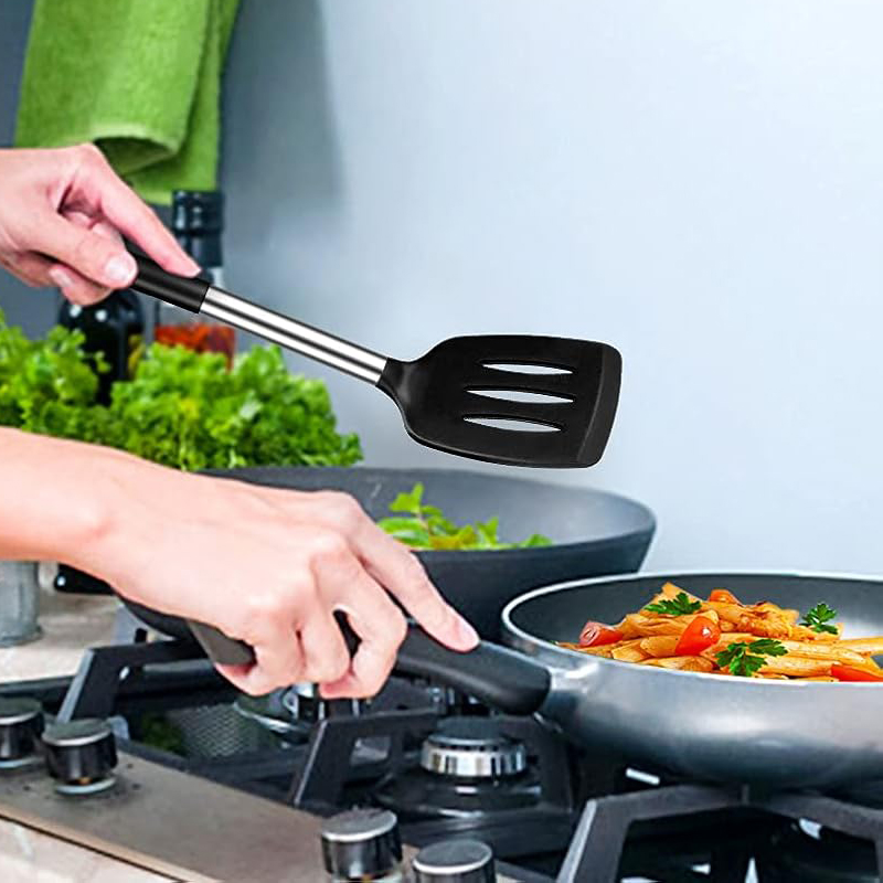 2Pcs Silicone Spatula Set Heat - Okonomiyaki Spatula review and price