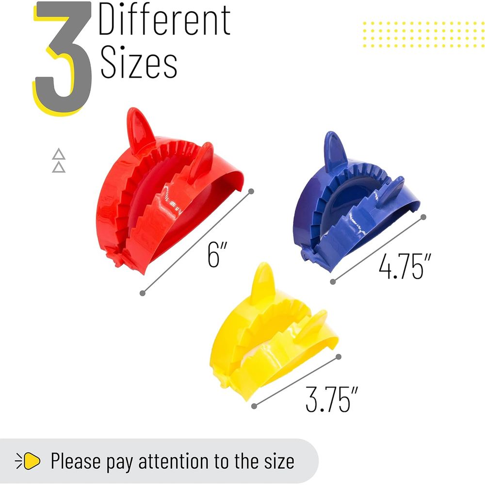 3-Piece Dough Press Set: Dumpl - Dumpling Press Set review and price