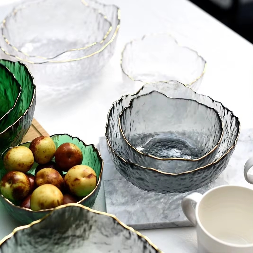 Large Glass Salad Bowl with Go - Dim Sum Basket review and price
