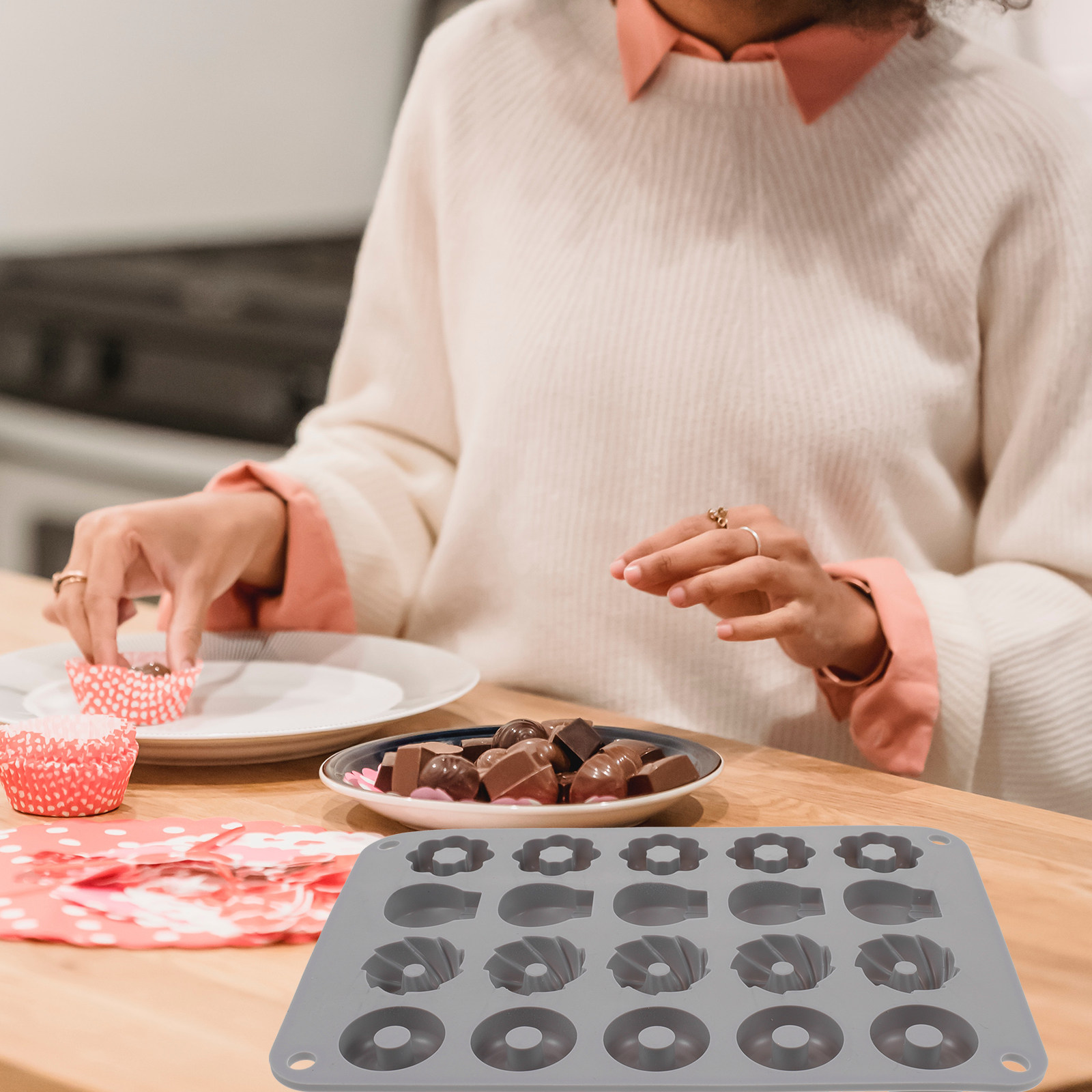 Mini Donut Silicone Mold Heat  - Donut Mold Silicone review and price