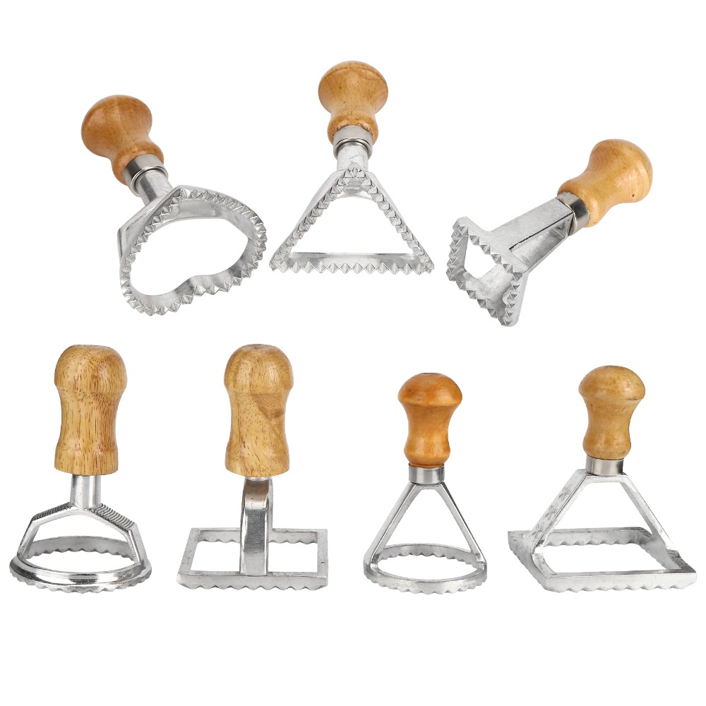 7PCS Individual Upright Raviol - Dumpling Press Set review and price